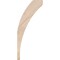 Ekena Millwork 3 1/2"W x 6"D x 14"H Thorton Smooth Knee Brace, Douglas Fir BRC04X06X14THR00SDF - alternate 4